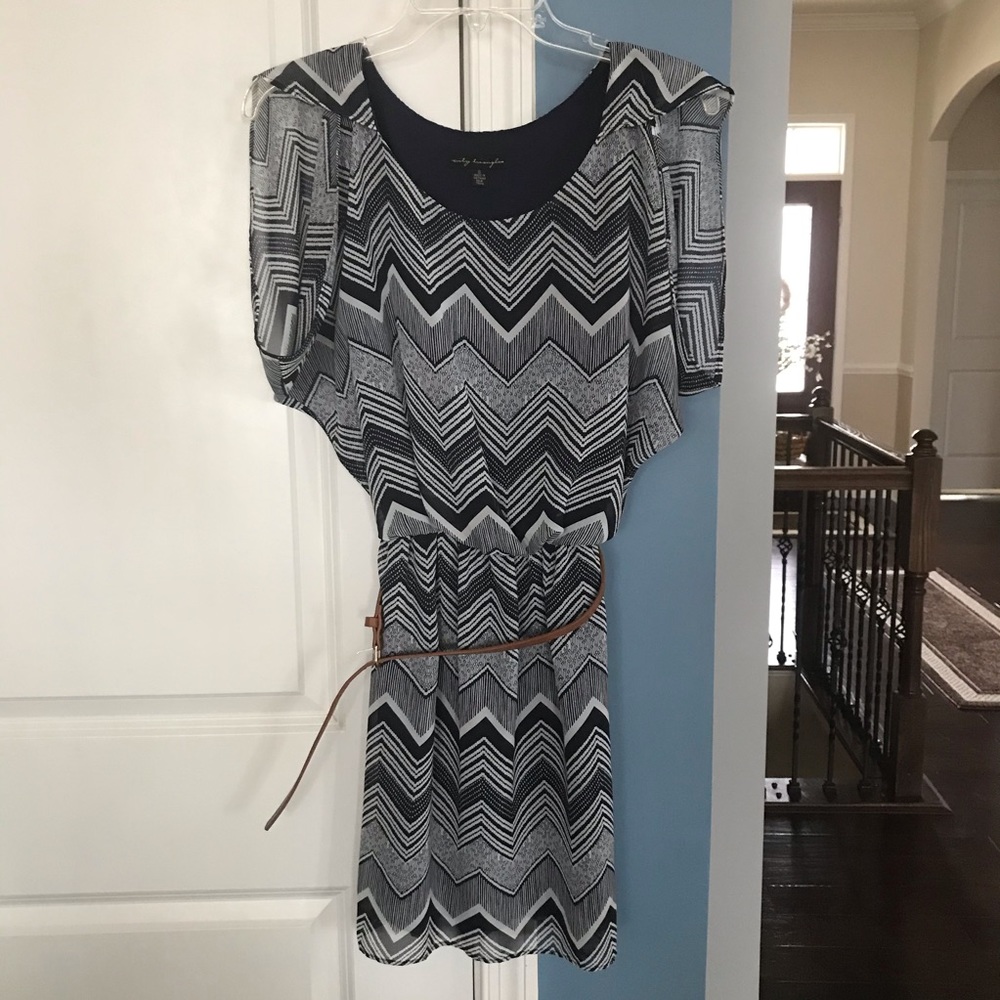 Navy Blue Dress